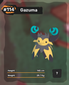 Gazuma as seen in the Tempedia.