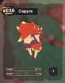 Capyre come appare in Tempedia.