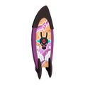 Unofficial render of Minox Steed's surfboard.
