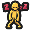 Asleep Standing emote.png