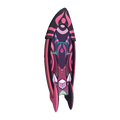 Unofficial render of Sanbi Steed's surfboard.