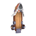 Unofficial render of Siege Engine Carrier's surfboard.