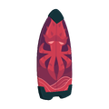 Unofficial render of the surfboard.