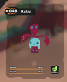 Kaku as seen in the Tempedia.