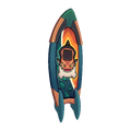 Unofficial render of Broccolem Steed's surfboard.