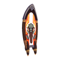 Unofficial render of Mûgmut Steed's surfboard.