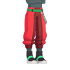 Baggy Pants with Belt