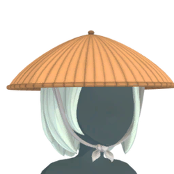 Kasa hat with long hair.png